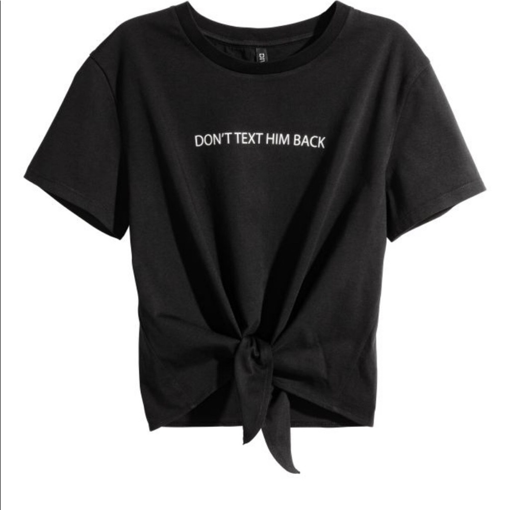 Black Crop Top